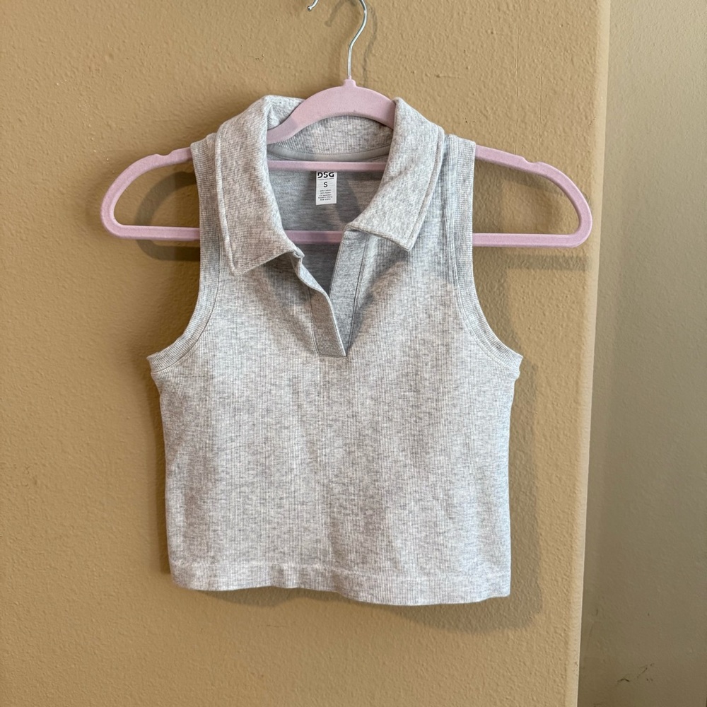 DSG Gray Sleeveless Top